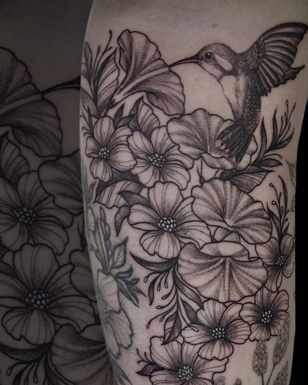 20 Morning Glory Tattoo Designs with Meaning