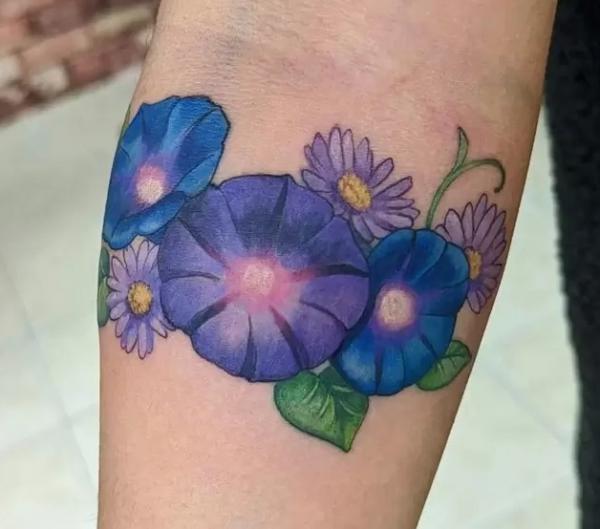 20 Morning Glory Tattoo Designs with Meaning