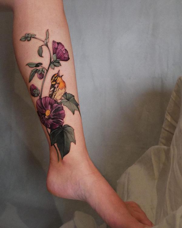 20 Morning Glory Tattoo Designs with Meaning
