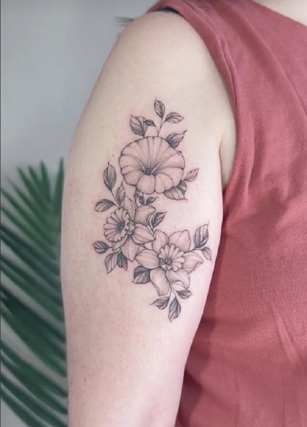 20 Morning Glory Tattoo Designs with Meaning