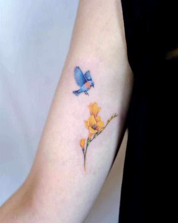 Freesia Tattoo: Unfolding the Meaning and Designs