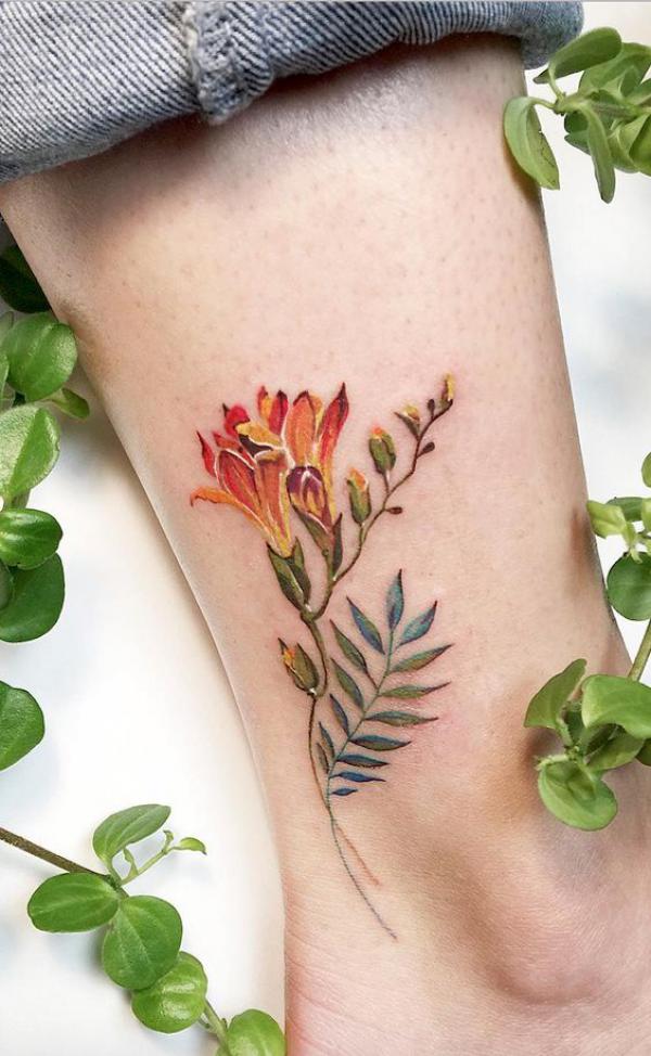 Freesia Tattoo: Unfolding the Meaning and Designs