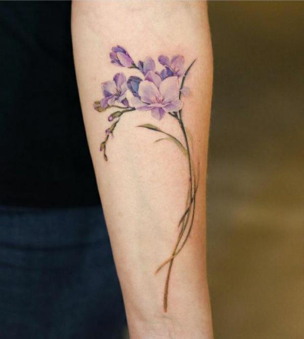 Freesia Tattoo: Unfolding the Meaning and Designs