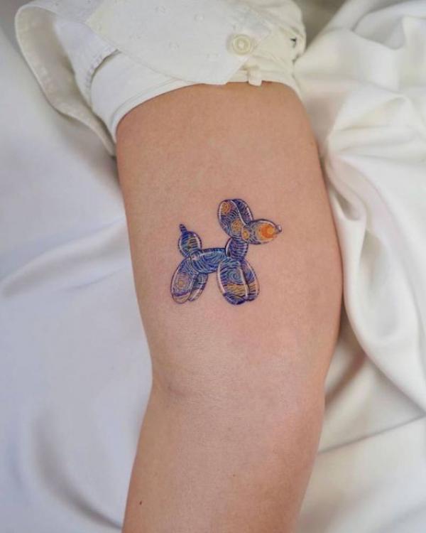 40 Glittering Starry Night Tattoo Designs