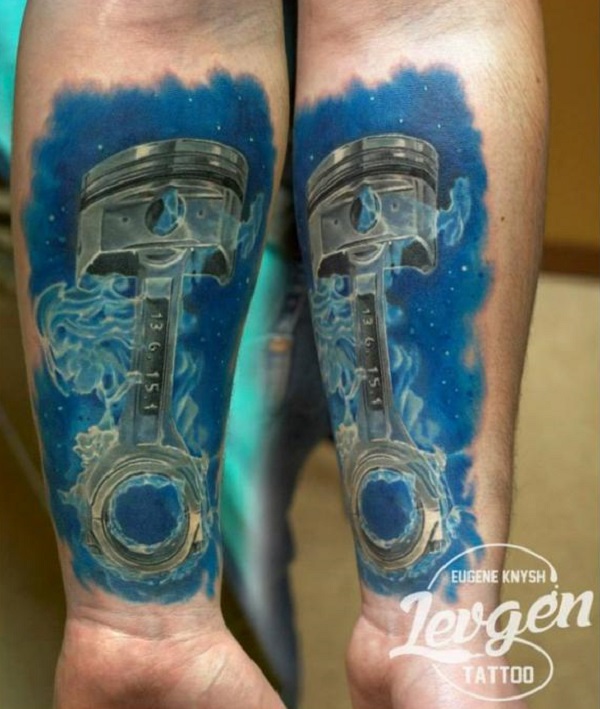 40 Mechanical Tattoos: The Fusion of Art and Technology