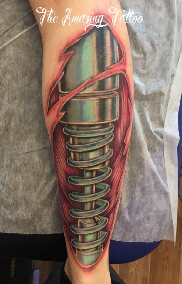 40 Mechanical Tattoos: The Fusion of Art and Technology