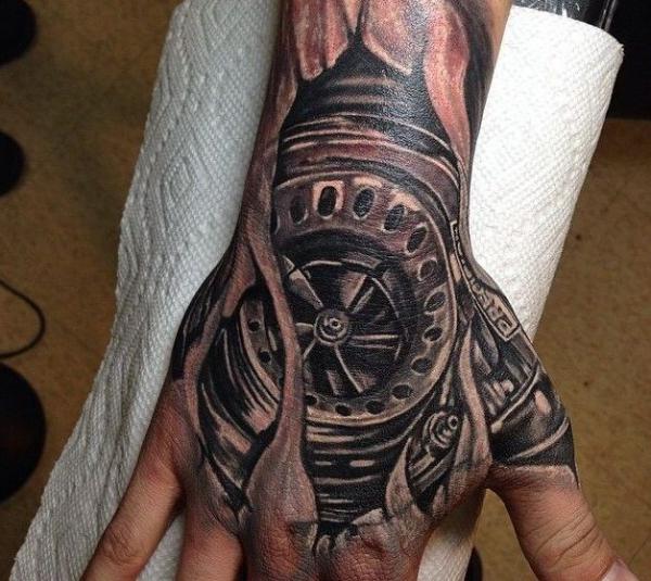 40 Mechanical Tattoos: The Fusion of Art and Technology