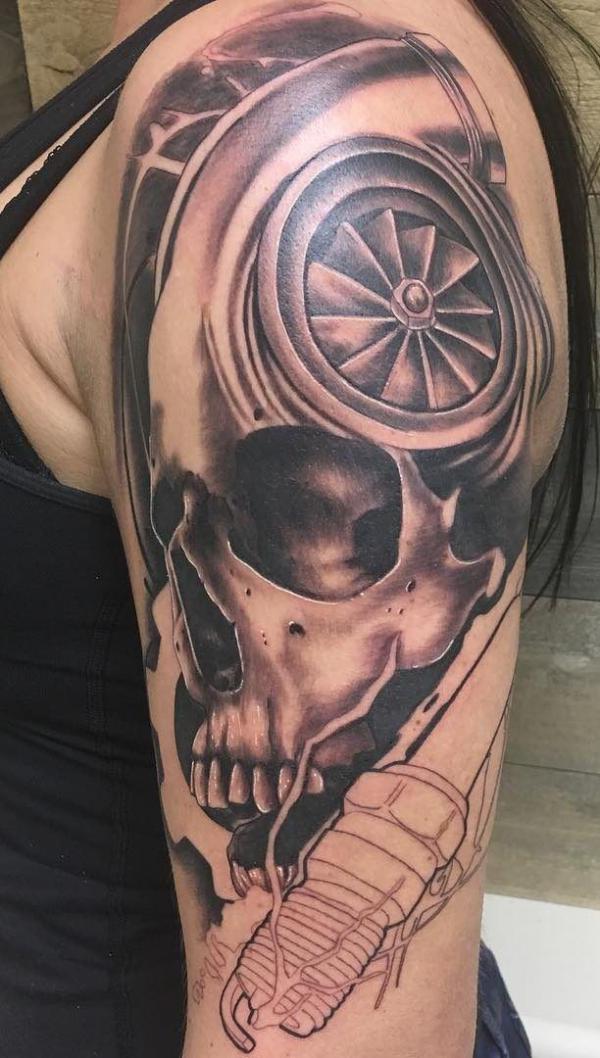 40 Mechanical Tattoos: The Fusion of Art and Technology