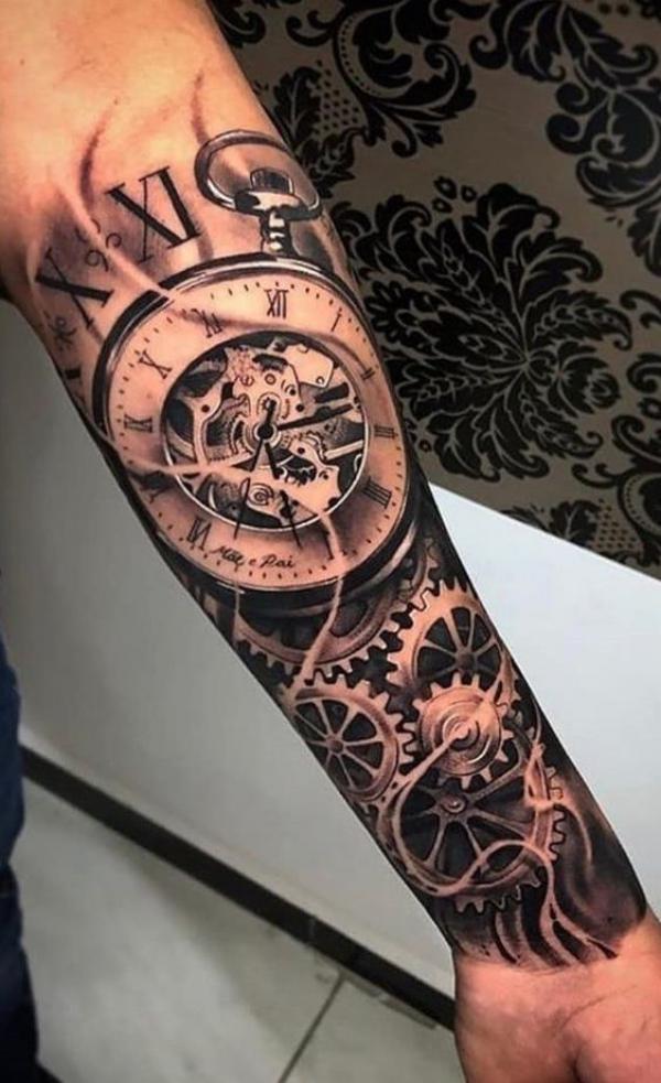 40 Mechanical Tattoos: The Fusion of Art and Technology