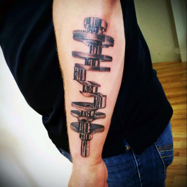 40 Mechanical Tattoos: The Fusion of Art and Technology
