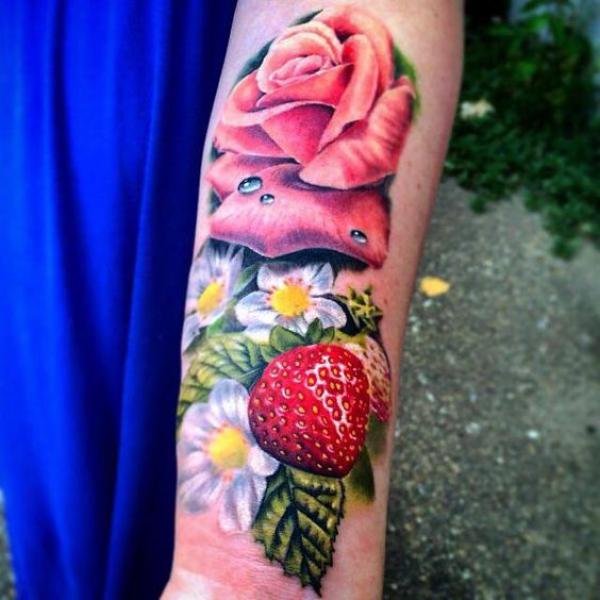 Strawberry Tattoo: Artistic Blend of Beauty and Meaning