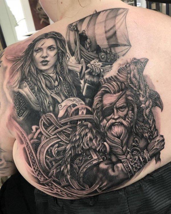 Odin Tattoo: Symbolism and Designs