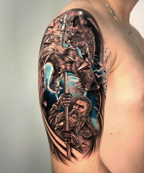 Odin Tattoo: Symbolism and Designs