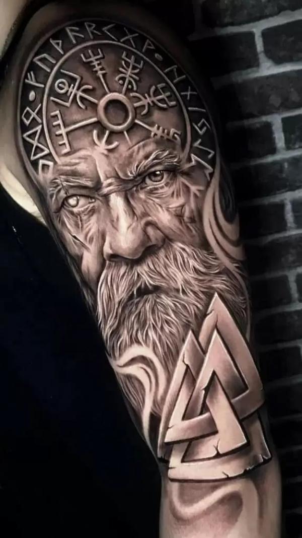 Odin Tattoo: Symbolism and Designs