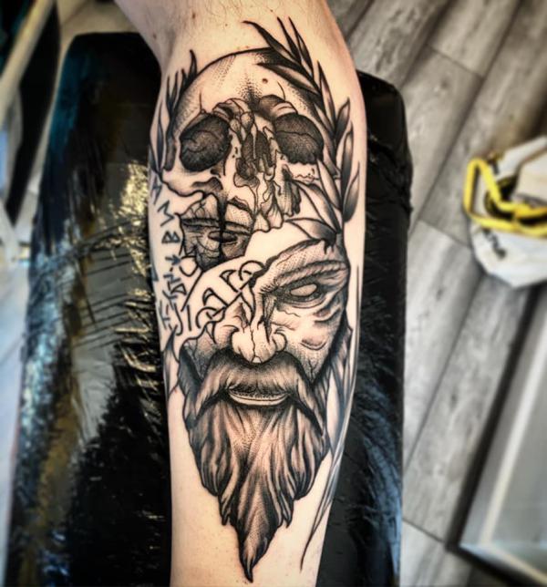 Odin Tattoo: Symbolism and Designs