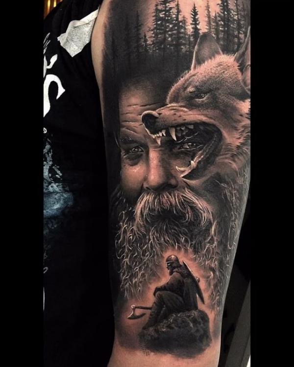 Odin Tattoo: Symbolism and Designs