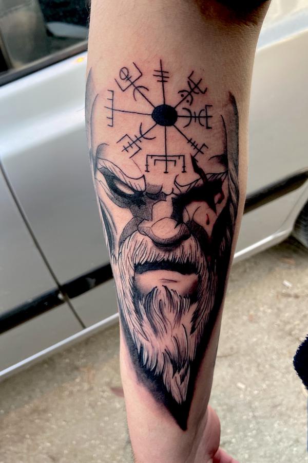 Odin Tattoo: Symbolism and Designs