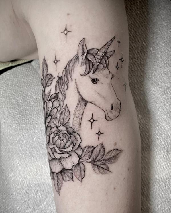 40 Inspiring Unicorn Tattoos with Meaning