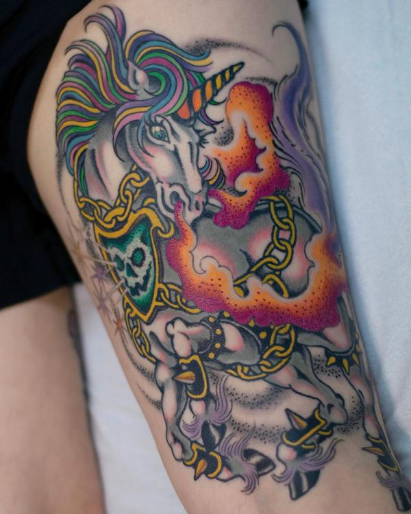 40 Inspiring Unicorn Tattoos with Meaning