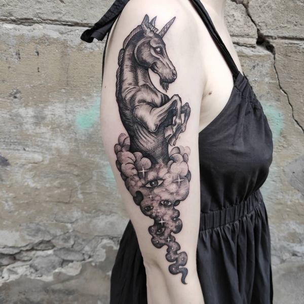 40 Inspiring Unicorn Tattoos with Meaning