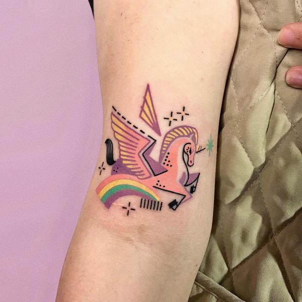 40 Inspiring Unicorn Tattoos with Meaning