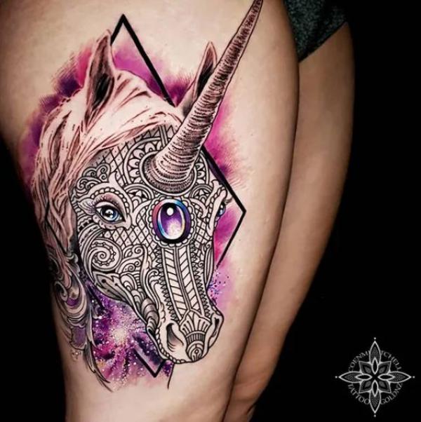 40 Inspiring Unicorn Tattoos with Meaning