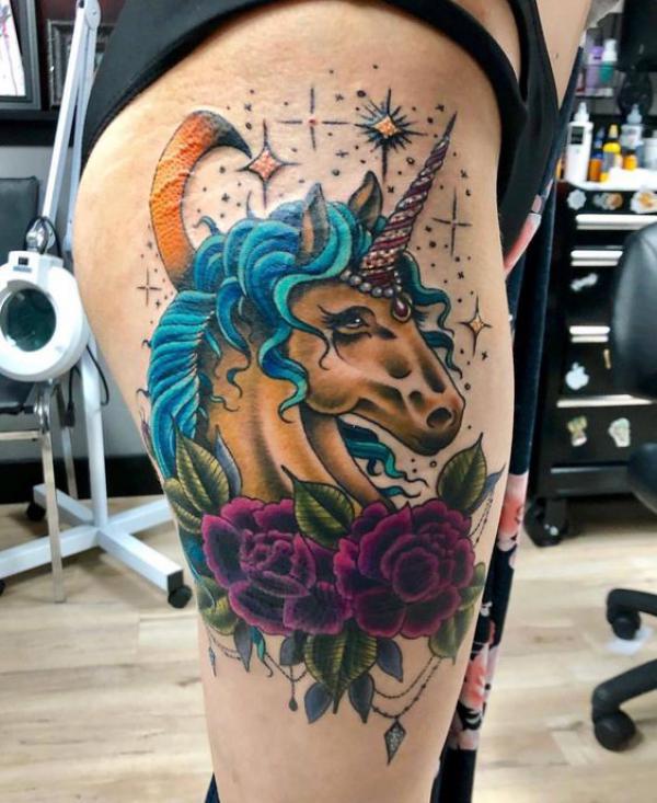 40 Inspiring Unicorn Tattoos with Meaning