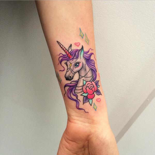 40 Inspiring Unicorn Tattoos with Meaning