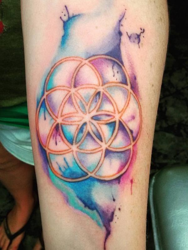 40 Flower of Life Tattoo Designs with Meanings