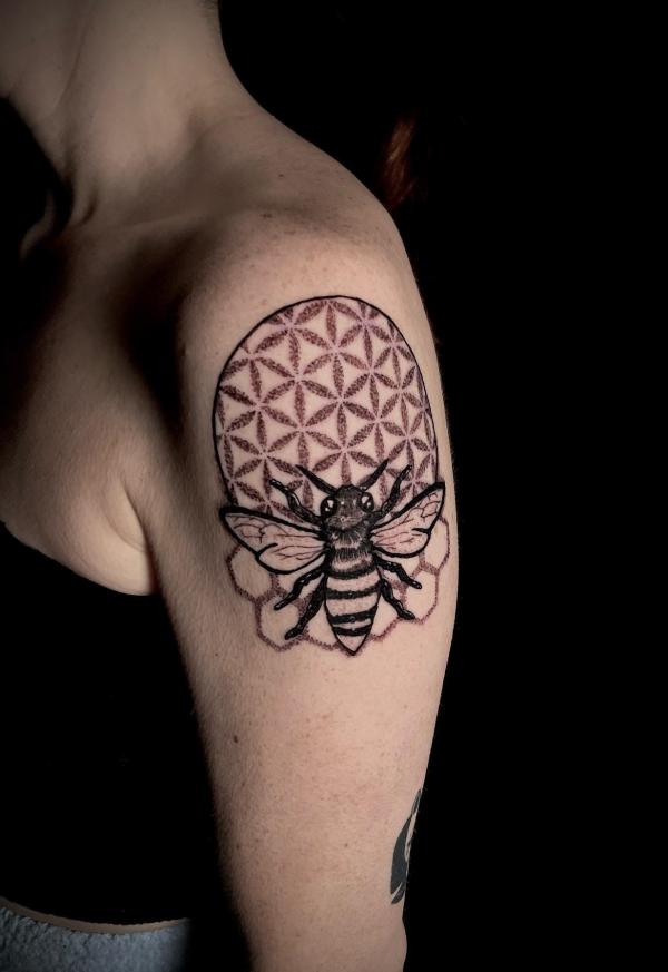 40 Flower of Life Tattoo Designs with Meanings