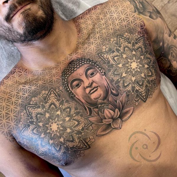 40 Flower of Life Tattoo Designs with Meanings