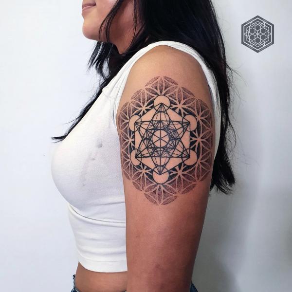 40 Flower of Life Tattoo Designs with Meanings