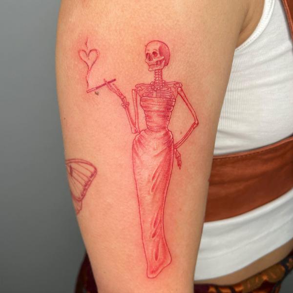 60 Skeleton Tattoo Designs with Meanings