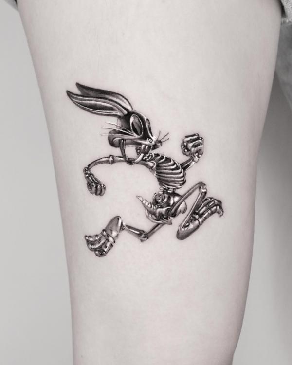 60 Skeleton Tattoo Designs with Meanings