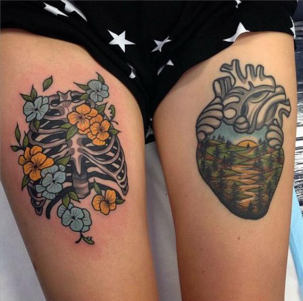 60 Skeleton Tattoo Designs with Meanings