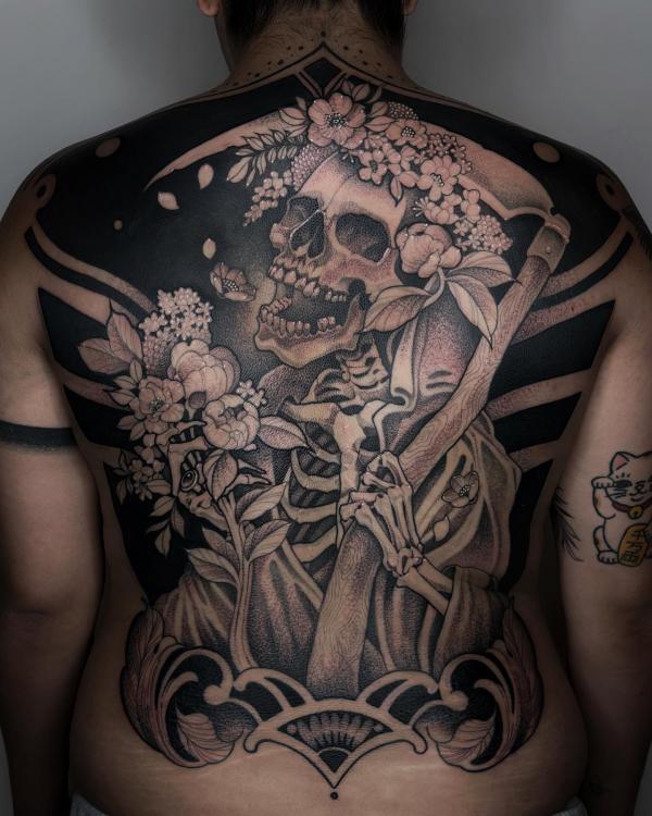 60 Skeleton Tattoo Designs with Meanings