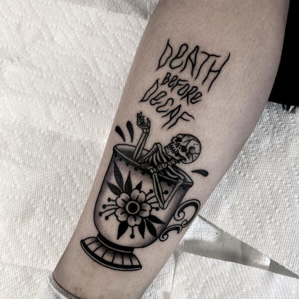 60 Skeleton Tattoo Designs with Meanings