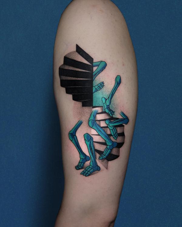 60 Skeleton Tattoo Designs with Meanings
