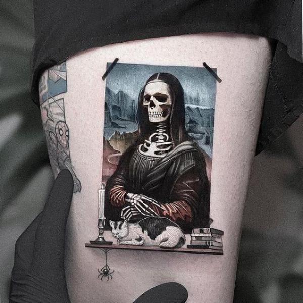 60 Skeleton Tattoo Designs with Meanings