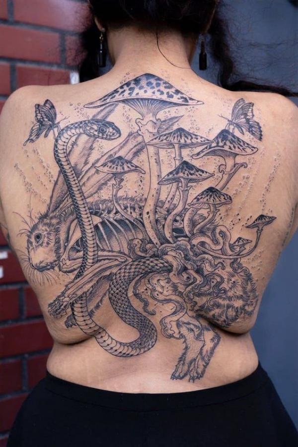 60 Skeleton Tattoo Designs with Meanings