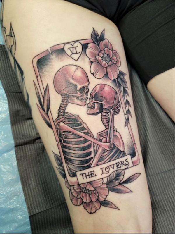 60 Skeleton Tattoo Designs with Meanings