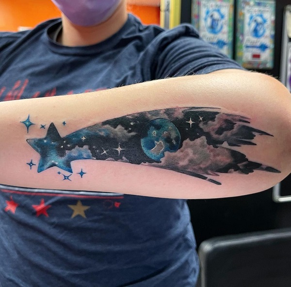 Shooting Star Tattoos: A Sky Full of Meanings