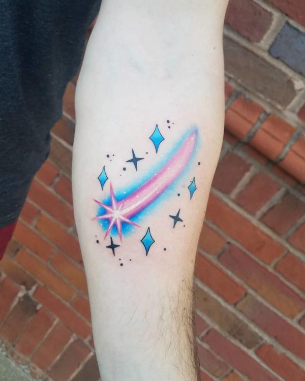 Shooting Star Tattoos: A Sky Full of Meanings