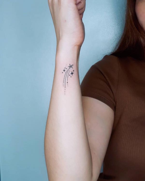 Shooting Star Tattoos: A Sky Full of Meanings