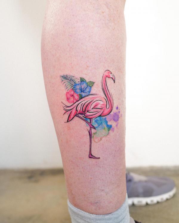 Flamingo Tattoos: A Dive into Their Meaning and Design