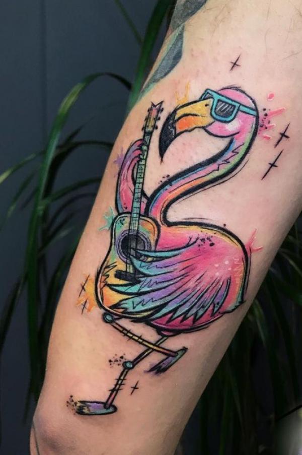 Flamingo Tattoos: A Dive into Their Meaning and Design