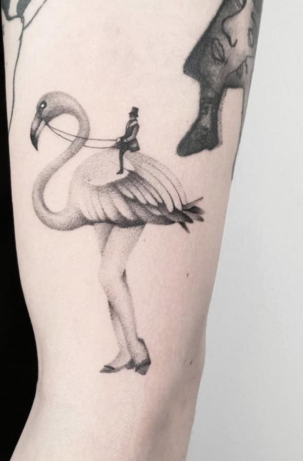 Flamingo Tattoos: A Dive into Their Meaning and Design