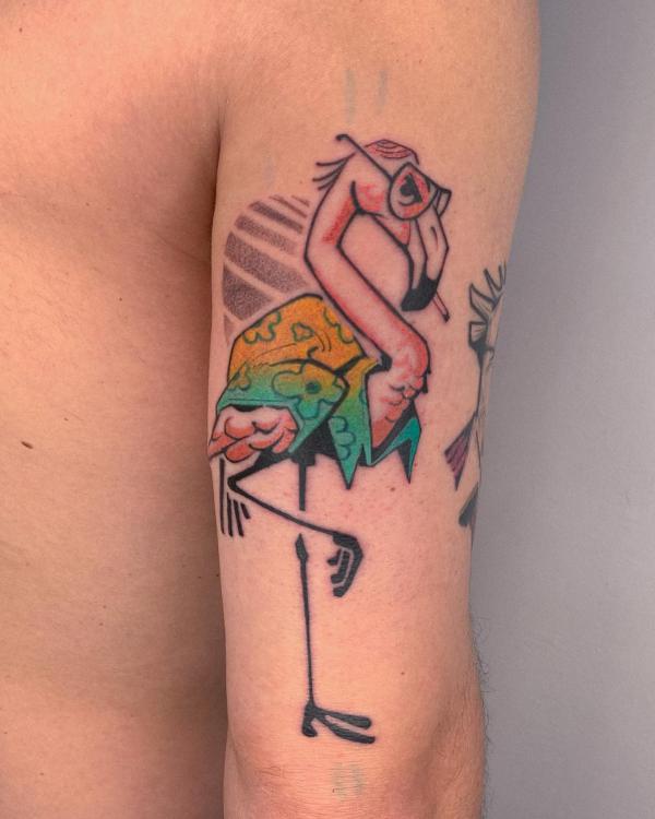 Flamingo Tattoos: A Dive into Their Meaning and Design
