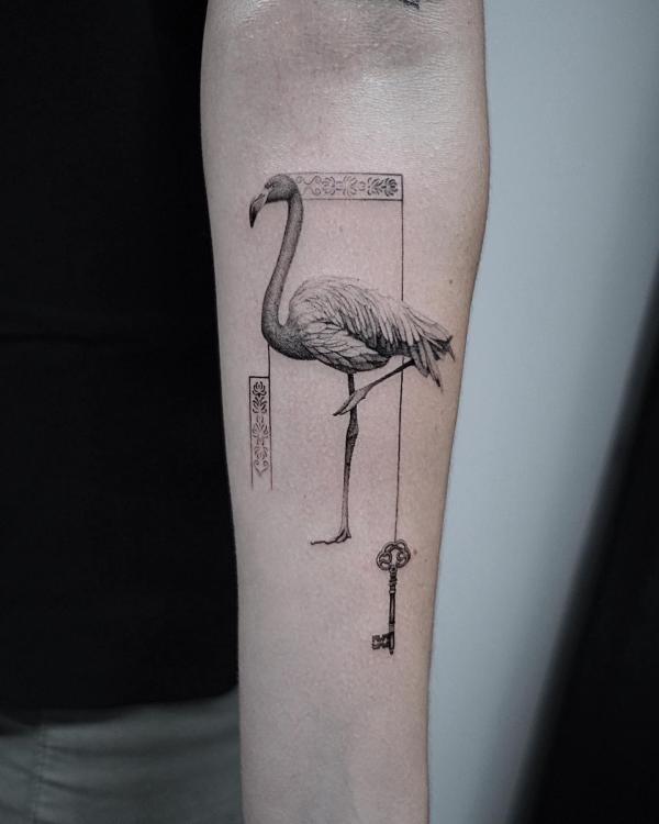 Flamingo Tattoos: A Dive into Their Meaning and Design