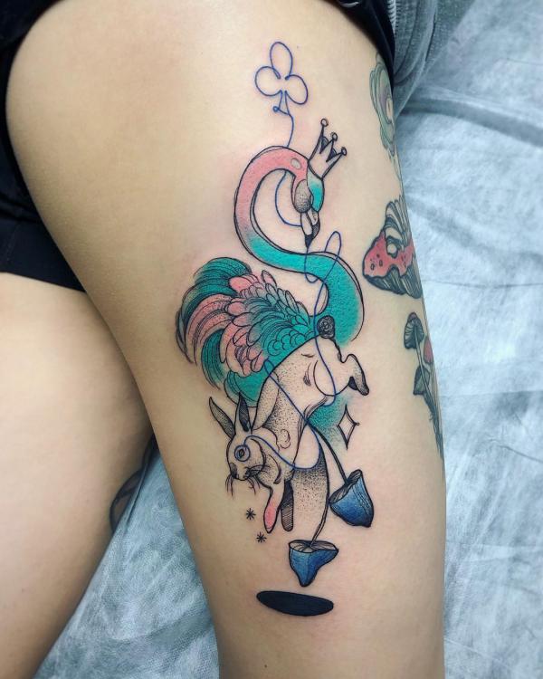 Flamingo Tattoos: A Dive into Their Meaning and Design